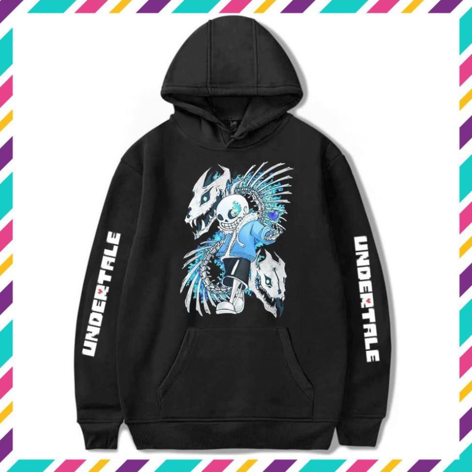 GIA TỐT -  SALE- BST Áo Hoodie game Undertale Sans cực HOT - có size trẻ em  / có size cho trẻ em