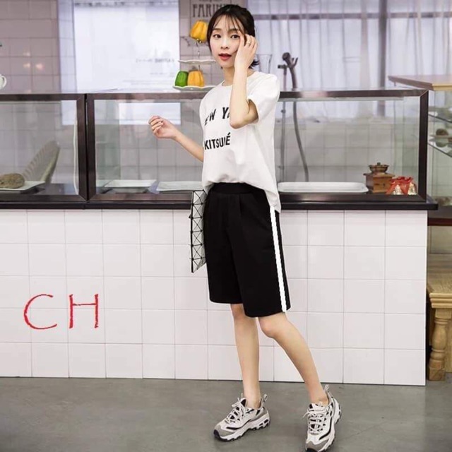 Quần lửng một sọc C&amp;H