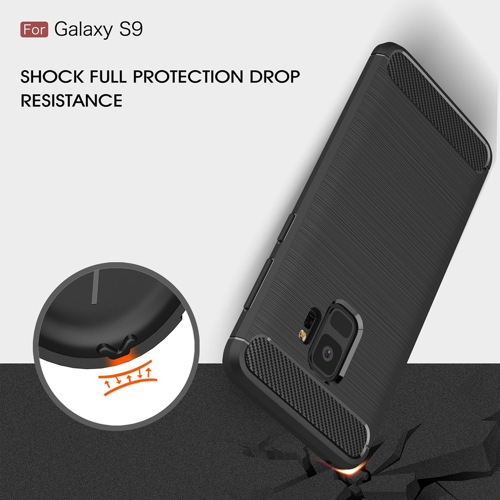 Ốp Lưng Sợi Cacbon Xước Nhiều Màu Cho Điện Thoại Samsung Galaxy Note 20 Ultra 10 Plus Note 8 9 7 FE S10 5G S8 Plus S9 Plus S10+ S9+ S8+
