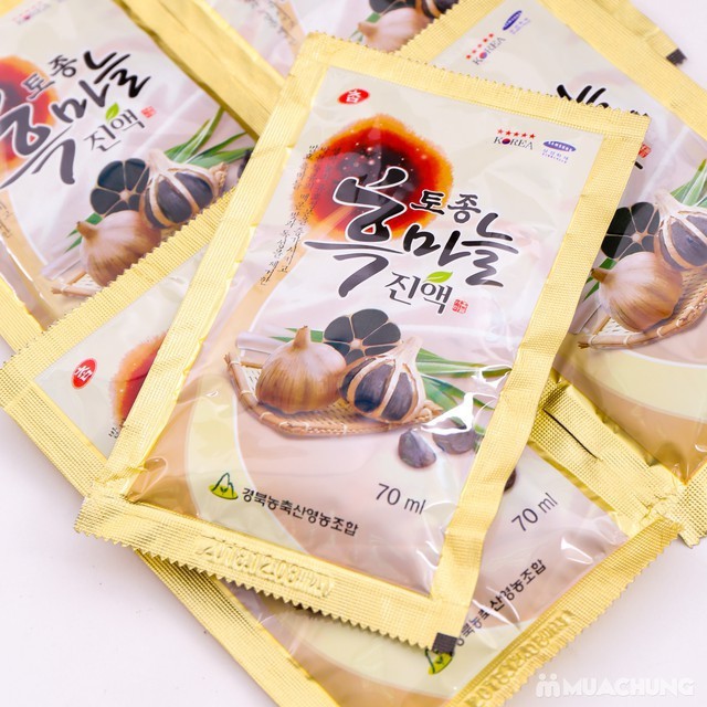 [HÀNG MỚI] Nước Tinh Chất Tỏi Đen Hàn Quốc- Cham Korean Traditional Black Garlic