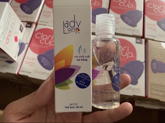 Ddvs cốc nguyệt san và vùng kín Ladygel