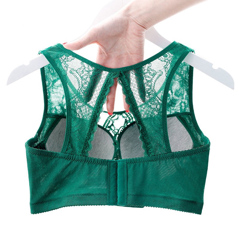 Áo lót FallSweet phối ren không gọng nâng ngực khóa cài phía sau gợi cảm thời trang dành cho nữ | BigBuy360 - bigbuy360.vn