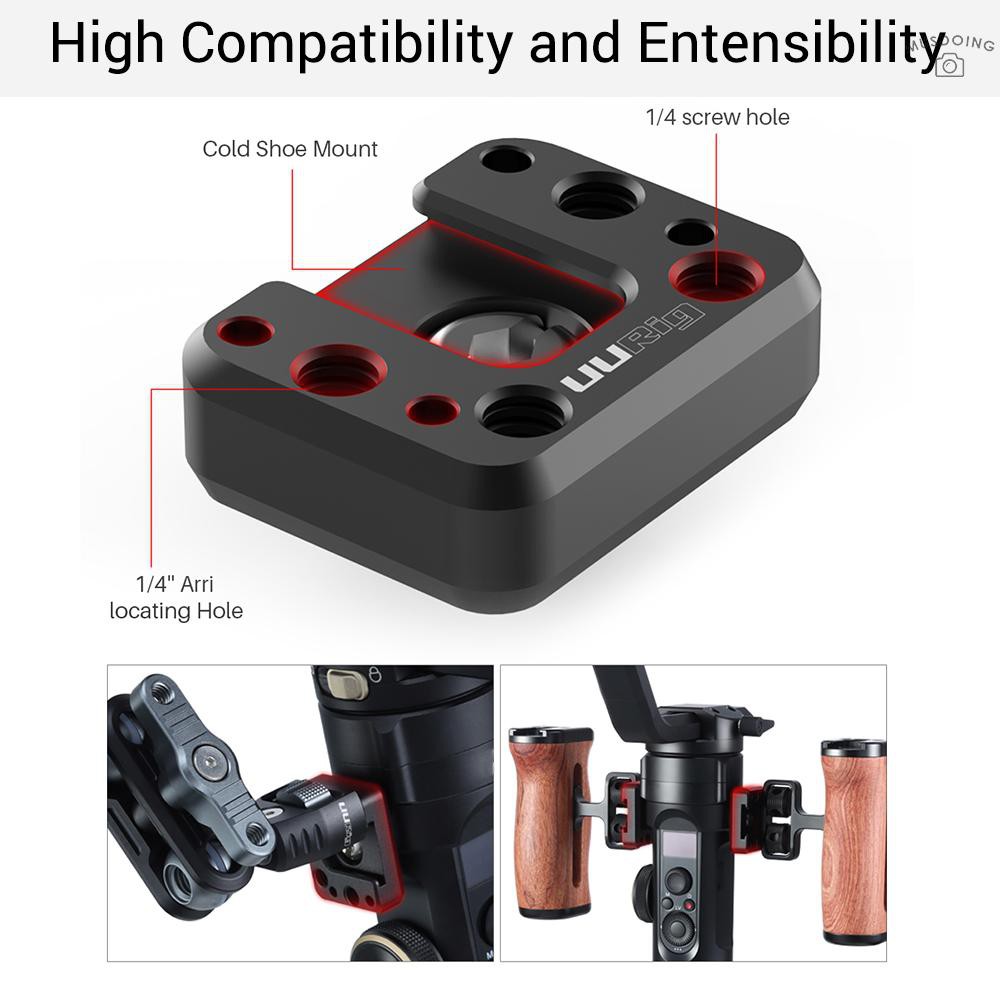 Đế Gắn Gimbal R070 Có Đinh Ốc 1 / 4 Inch Cho Máy Ảnh Zhiyun Crane 2s