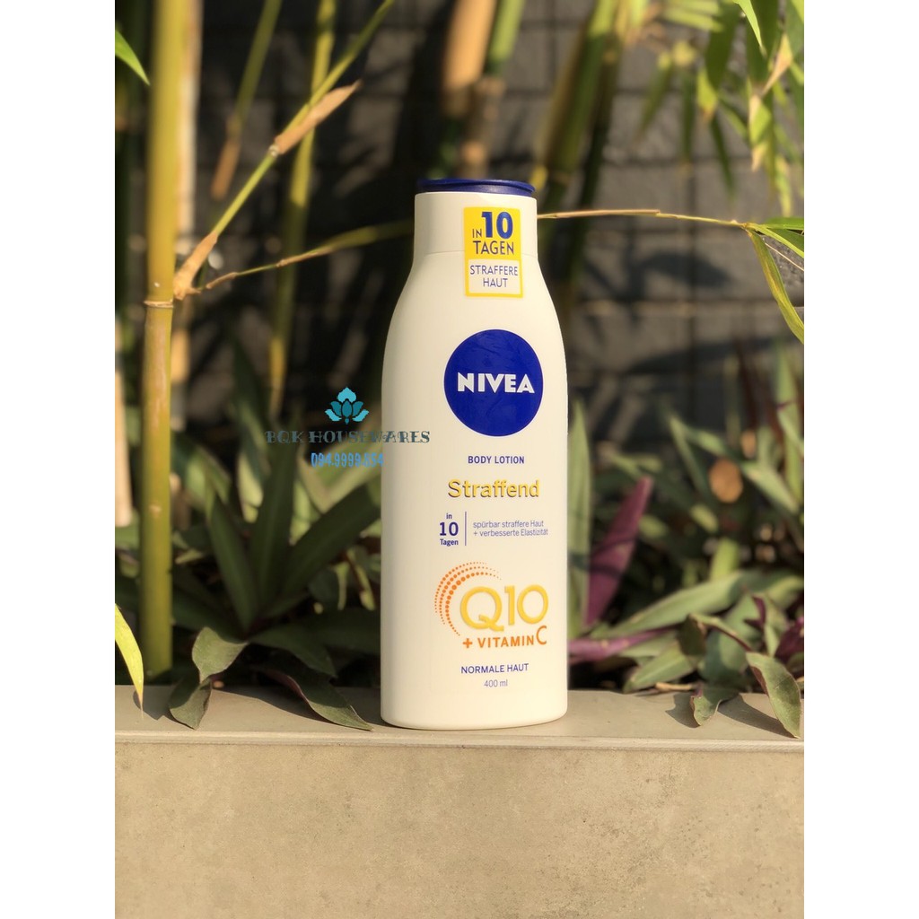 [ Hàng Đức ] Sữa Dưỡng Thể Nivea Body Lotion Q10 Cho Da Thường , 400ml