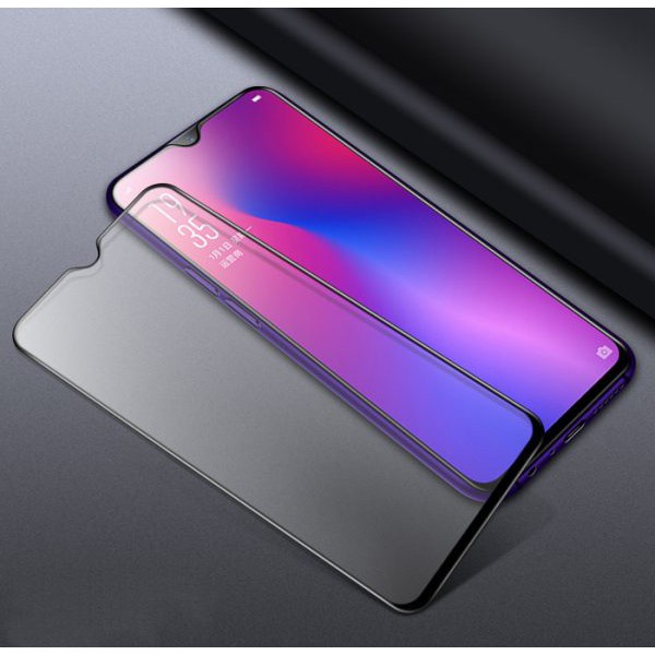 Kính Cường lực 2.5D OPPO A7 Full Keo Màn Hình - Màu Đen - với độ cứng 9H