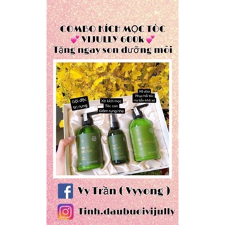 Combo bưởi vijully - kích thích mọc tóc