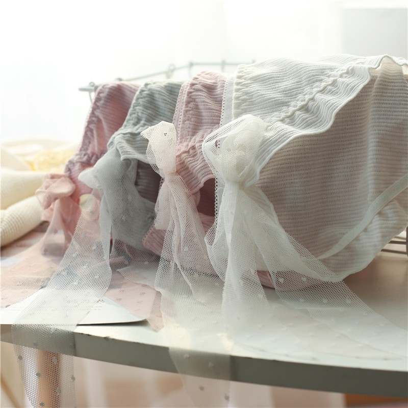 Quần Lót Cotton Lưng Thấp Co Giãn Gợi Cảm Cho Nữ