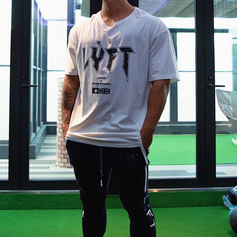 Áo Thun Thể Thao Cotton Tay Ngắn Cổ Tròn Size M-3XL Cho Nam