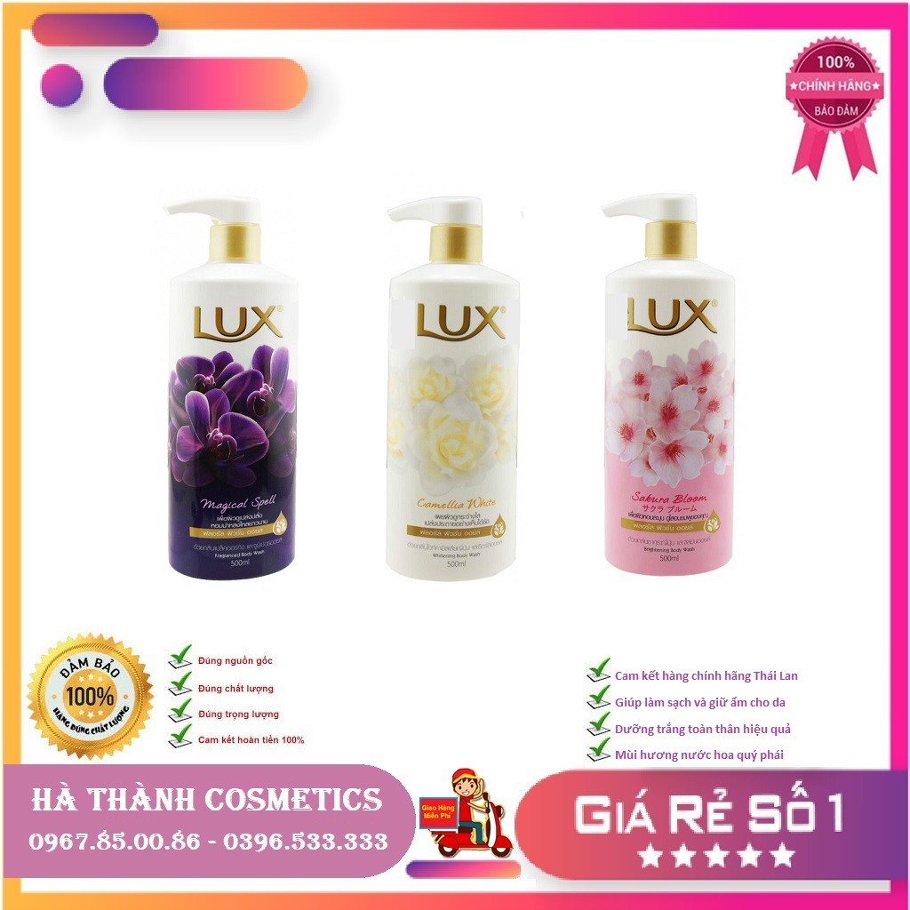 Sữa Tắm Lux Hương Nước Hoa Thái Lan 500ml Siêu Thơm | BigBuy360 - bigbuy360.vn
