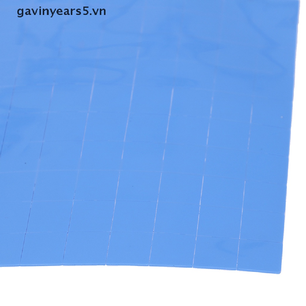 Bộ 100 Miếng Đệm Tản Nhiệt CPU GPU 10 * 10 * 0.5mm Bằng Silicon Tiện Dụng