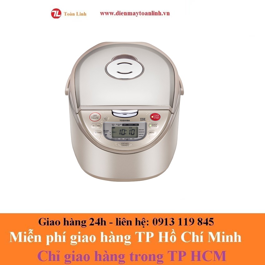 Nồi cơm điện cao cấp Toshiba 1.8 lít RC-18RH(CG)VN - IH - Hàng chính hãng