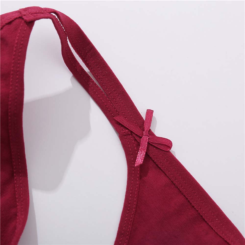 Quần Lót Cotton Không Đường May Lưng Thấp Đính Nơ Nhiều Màu Sắc Gợi Cảm Cho Nữ | BigBuy360 - bigbuy360.vn