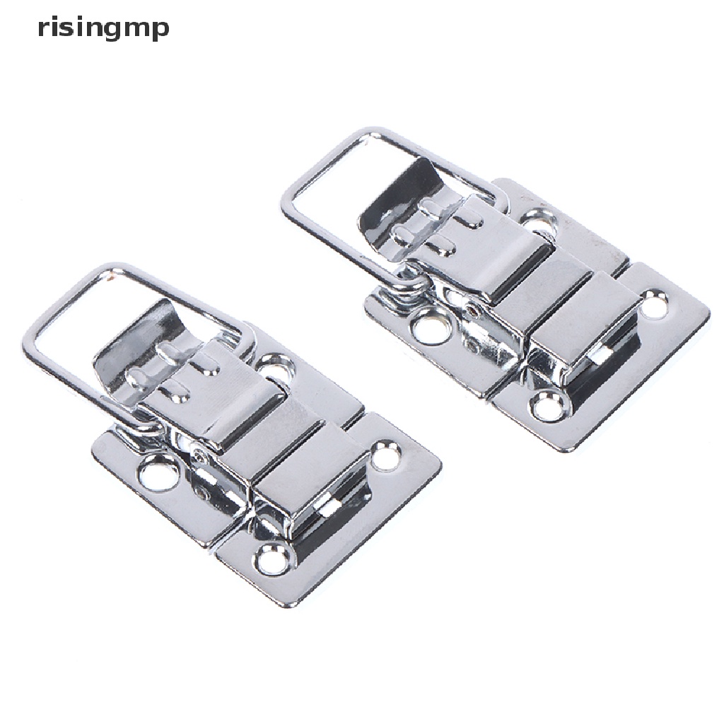 Bộ 2 Chốt Cài Vali Bằng Thép Không Gỉ Mạ Chrome Tiện Dụng ♨Trên đó