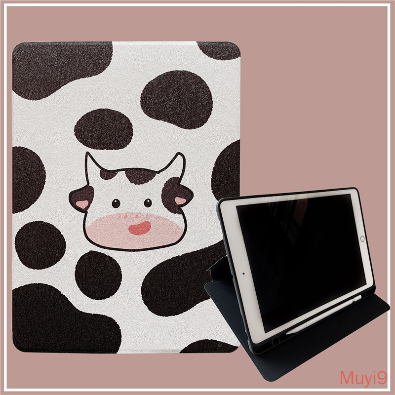 Ốp máy tính bảng in họa tiết bò sữa cho IPad 2018 Mini1/2/3 Mini4 Mini5 ipad6/ipad Air2 Ipad Pro9.7 ipad2/3/4 6 10.2 | BigBuy360 - bigbuy360.vn