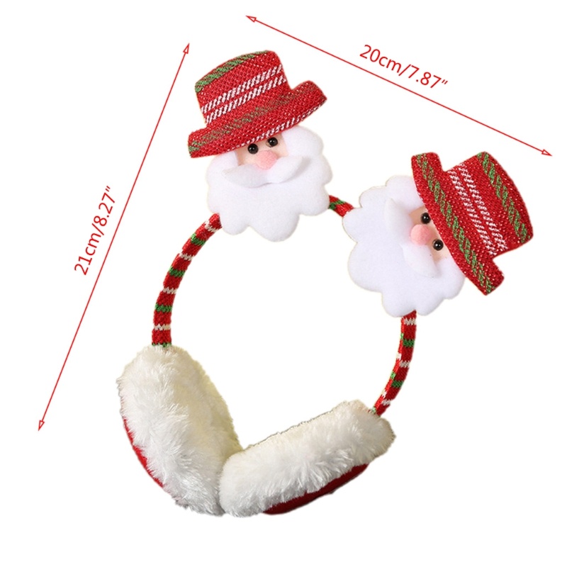 Bông Chụp Tai Hình Ông Già Noel Dễ Thương