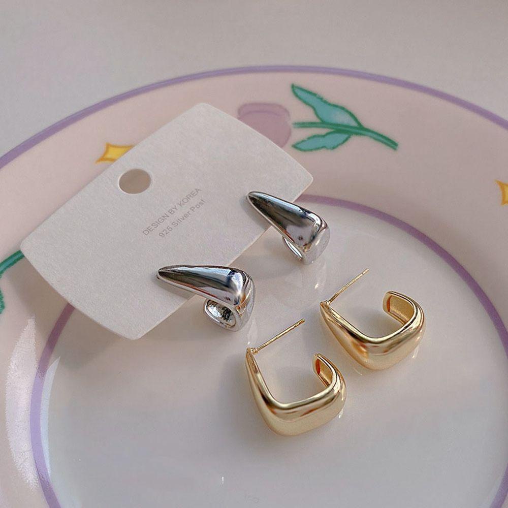 Khuyên Tai MXGOODS Độc Đáo Cá Tính|Khuyên Tai Kim Loại Thời Trang Cho Nữ