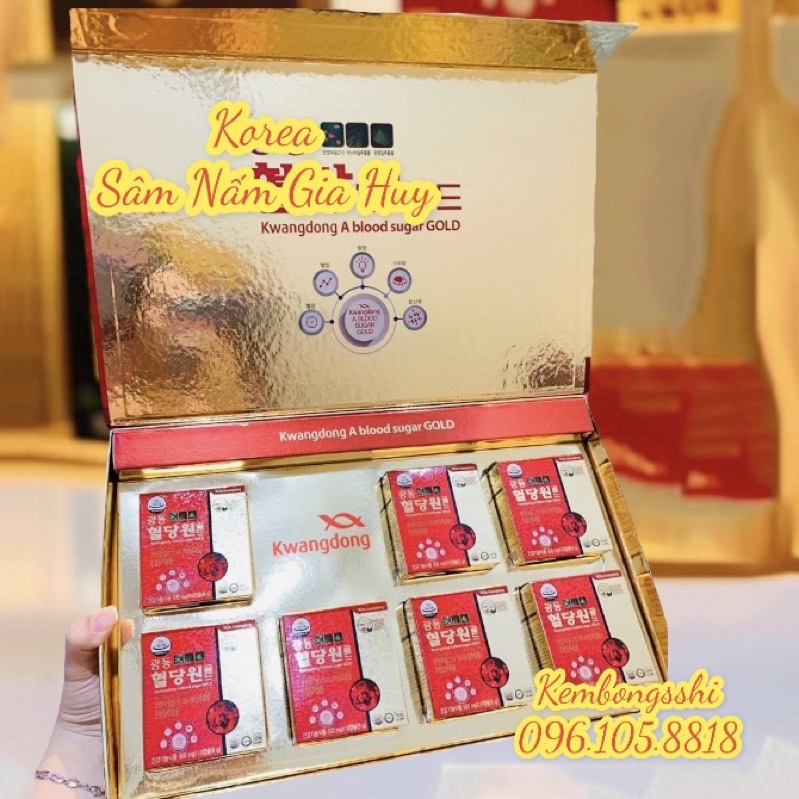 [HÀNG MỚI VỀ] Viên Uống Ổn Định Huyết Áp, Tiền Đình, Tiểu Đường, Mỡ Máu Hàn Quốc