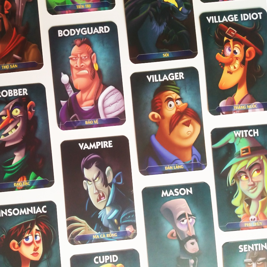 Bài Ma Sói One Night  Việt Hoá - Phiên Bản Đặc Biệt siêu hấp dẫn