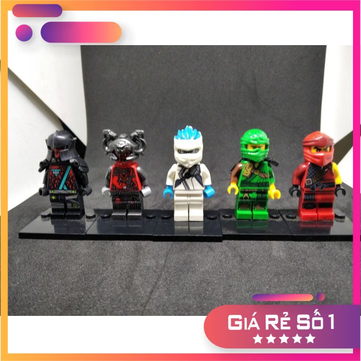 SIÊU HOTCombo 5 nhân vật lego ninjago 90% ngẫu nhiênminifigures