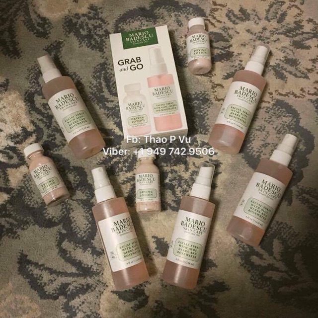 Xịt dưỡng Mario Badescu