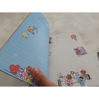 [ Hàng Có Sẵn ] Note Book BTS