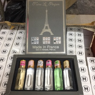 Tinh dầu nước hoa ma de in france dạng lăn gồm 6 lọ