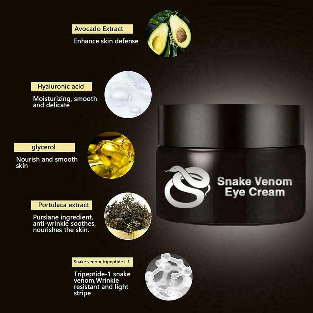(Hàng Mới Về) Kem Dưỡng Da Mắt 30g Q6J8 Chiết Xuất Peptide / Peptide / Rắn Giúp Nâng Cơ Và Làm Săn Chắc Vùng Da Quanh Mắt