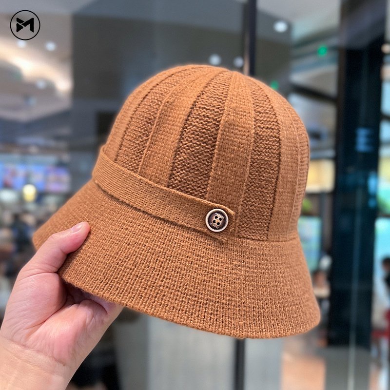 Nón Tai Bèo Đan Len Phong Cách Nhật Bản Xinh Xắn Dành Cho Nữ