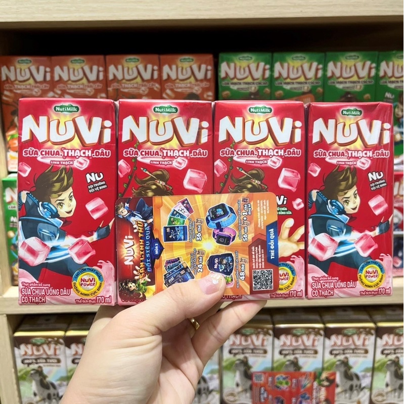 Sữa Nuvi có thạch 175ml