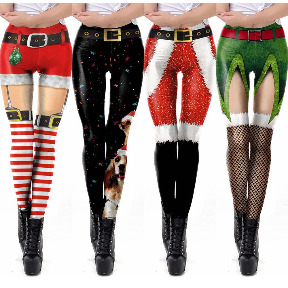 DIACHAVN Quần Legging Thể Thao Nữ In Hình 3D Chất Liệu Đàn Hồi Gợi Cảm Thời Trang