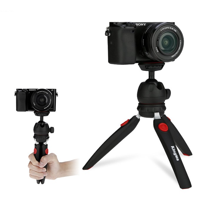 Tripod mini cho máy ảnh Mirrorless và điện thoại Kingma