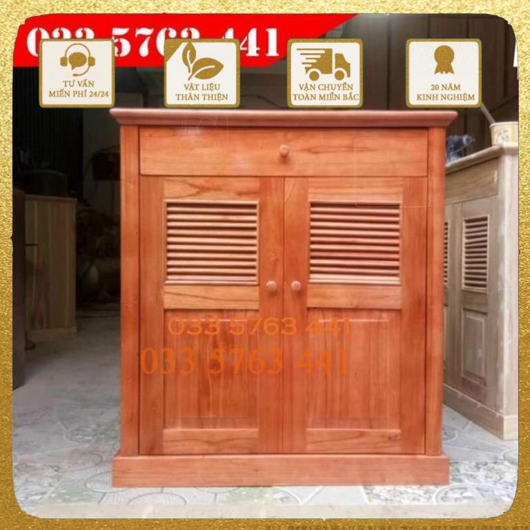 SIÊU SALE KỊCH SÀN - Tủ giày dép gỗ xoan ta 100% ảnh thật kèm video