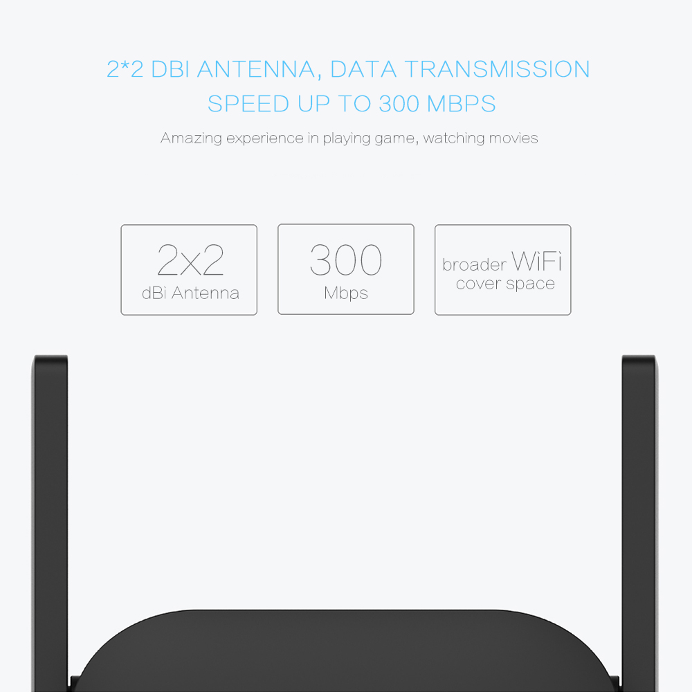 Thiết Bị Khuếch Đại Sóng Wifi Xiaomi Pro 300mbps