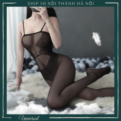 Bộ Jumpsuit Lưới Hai Dây Siêu Mỏng Sexy - Set Liền Lưới Tôn Ba Vòng Cực Gợi Cảm UNIVERSALXXX - DNS18 | BigBuy360 - bigbuy360.vn