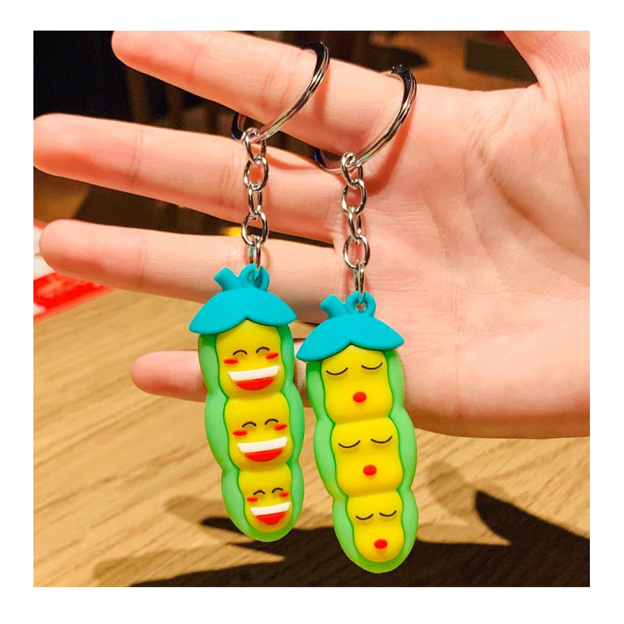 Móc Chìa Bắp Ngô Cảm Xúc Kute (Ảnh Thật)