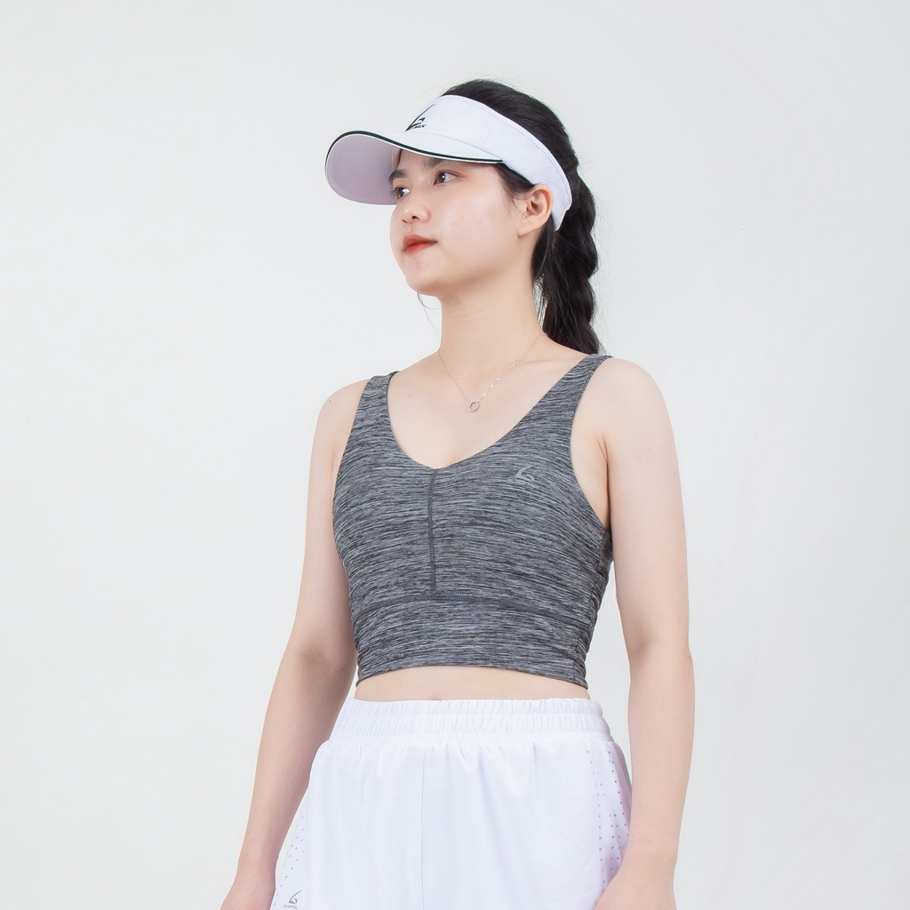 Áo Bra croptop Cổ tim Gladimax phù hợp vói nhiều bộ môn yoga, gym, aerobic - Chính hãng Gladimax