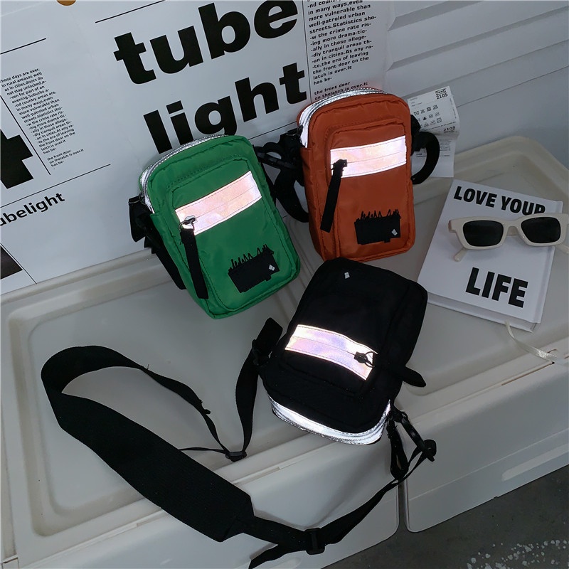 Túi Đeo Chéo Mini Phong Cách Thời Trang Ulzzang Hàn Quốc Dành Cho Nam Giới
