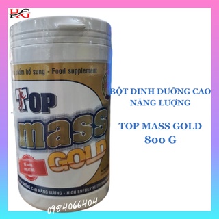 Sữa tăng cân Top mass gold hương vani 800g
