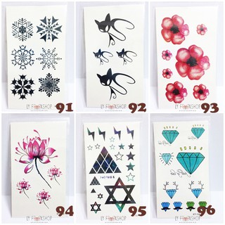 Combo 100 tấm tattoo sticker nhỏ