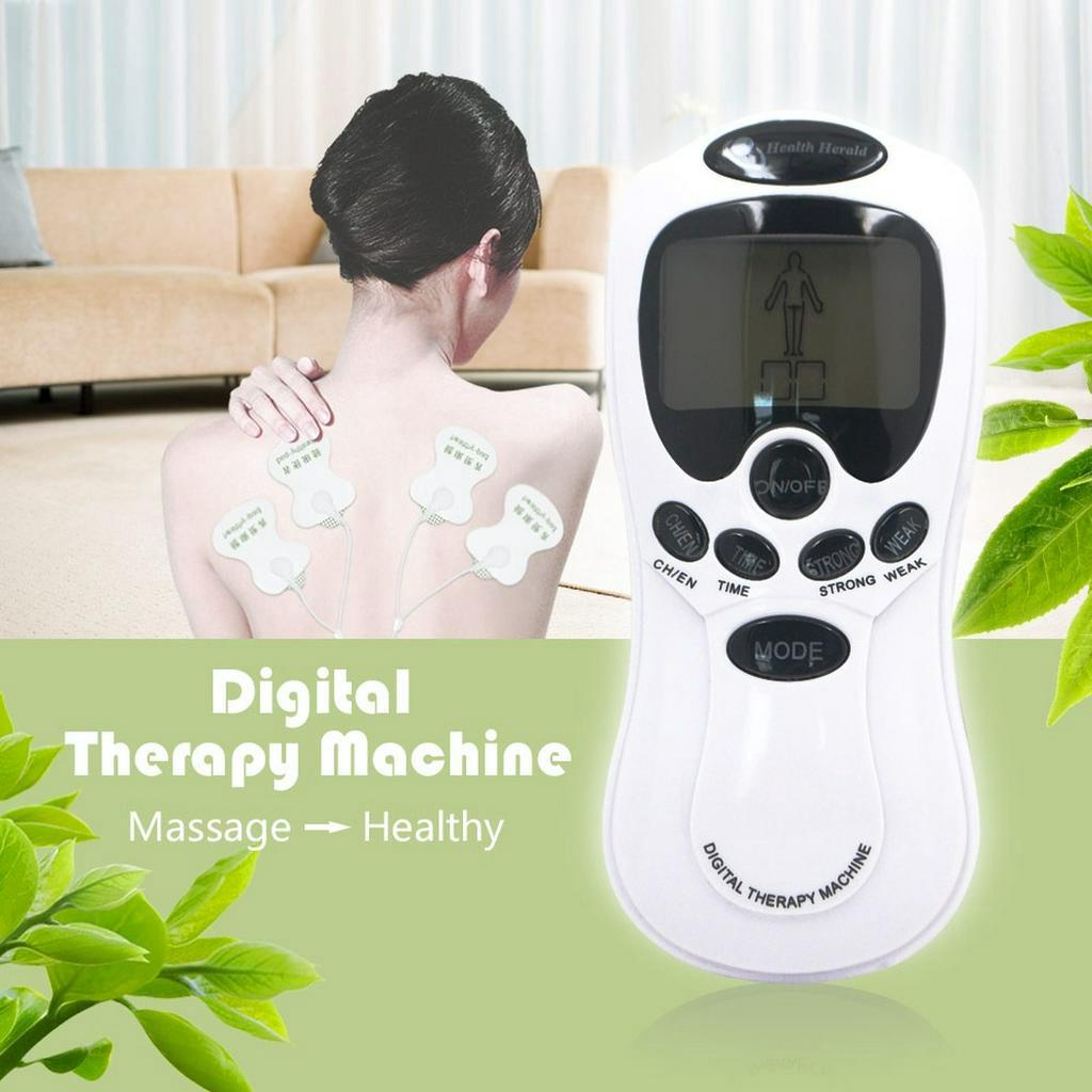 [Hàng mới về] Máy mát-xa toàn thân Salorie với 8 miếng dán chăm sóc sức khỏe