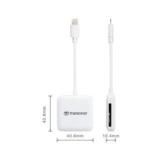 Đầu Đọc Thẻ Nhớ SD/microSD Lightning - A2W Transcend