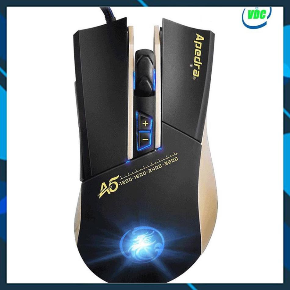 [FreeShip] Bộ phím chuột GAMING Apedra GK49 + A5 - Led Rainbow - Chuột A5 Led RGB - Có kê tay  [Lỗi 1 đổi 1] | BigBuy360 - bigbuy360.vn