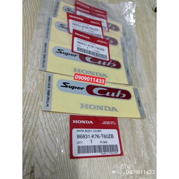 Tem cốp Super Cub 2019-2021