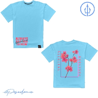 Áo thun form rộng Poseidon tay lỡ - Unisex - Hình in Decal - INFINITY