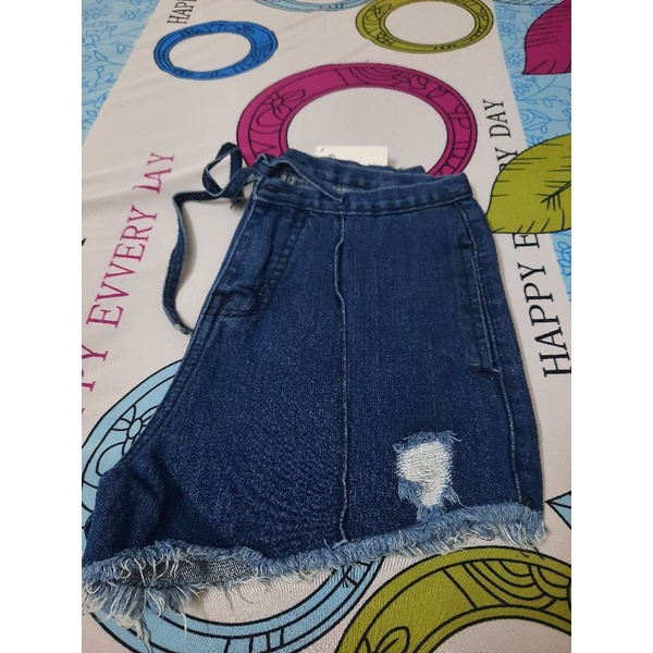 Quần short jean nữ có dây cột nơ ( ảnh thật 100%)
