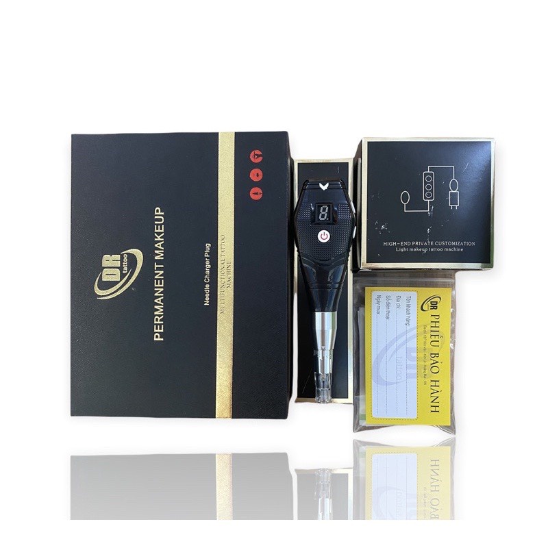 Máy dr tattoo ,máy phun xăm thần thánh thế hệ mới phun tạo hạt khắc sợi siêu nét