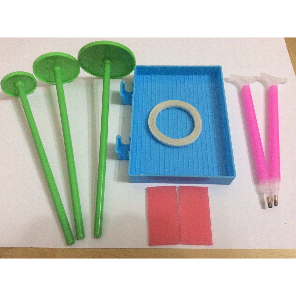 Set bộ dụng cụ hỗ trợ gắn tranh đá 5D | BigBuy360 - bigbuy360.vn