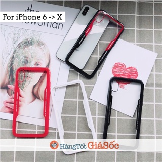 [FREESHIP 99K TOÀN QUỐC] Ốp trong viền màu Super Light cho iPhone (Ốp lưng iphone, hangtotgiasoc)