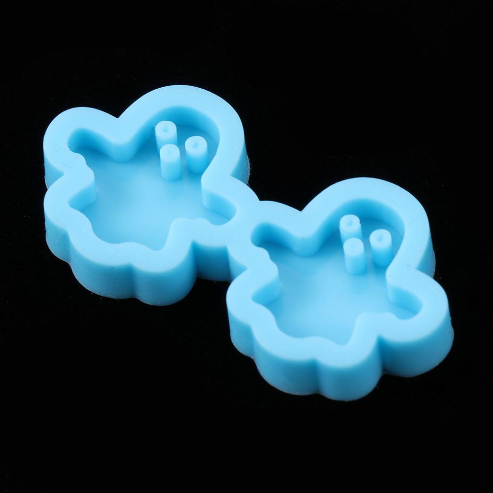 Khuôn Silicone Làm Bông Tai Resin Hình Nai Sừng Tấm