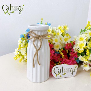 Bình cắm hoa bằng sứ cao cấp (không kèm hoa)